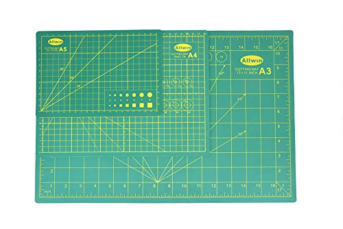 Alikeke Gridded Cutting Mat 12" X 18"（A3） + 28mm Rotary Cutter - Thumbnail 2