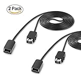 KEKH SNES Classic Controller Extension Cable 3M / 10ft (2-PACK), for Super Nintendo SNES Classic Edition Controller-2017 and Mini NES Classic Edition-2016