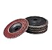 Atoplee 10pcs Quick Change Grit 80# 4 Inch Angle Grinder Polishing Sanding Flap Disc Wheel Deburring