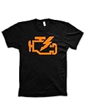Guerrilla Tees Check engine light funny automotive mechanic jdm car shirt