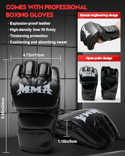 yorraka Machine de Boxe Musicale Adulte - Bluetooth Beatpunch Boxe Mural Musique avec Gants de Boxe - 9 Vitesses Réglables et Comptage Music Boxing Machine pour Enfants Entraînement à la Maison