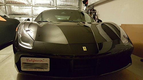 GMG Motorsports NO Holes License Plate Bracket Kit for Ferrari Models No Drill Tow Hook Front License Plate Mount