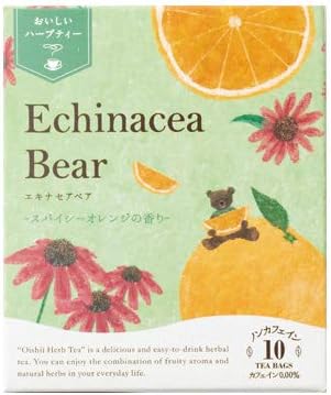 Amazon Co Jp 生活の木 おいしいハーブティー エキナセアベア ティーバッグ10ヶ入 ドラッグストア