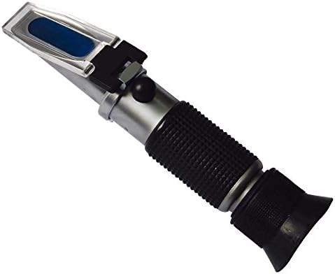 BDJK Portable Alcohol Concentration Refractometers for Measuring 0~25% Alcohol and 0~40% Brix Percentage