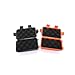 2 Pcs Small Waterproof Case With Foam – Small Dry Box Waterproof, Shockproof Drybox 4.92x2.95x1.53