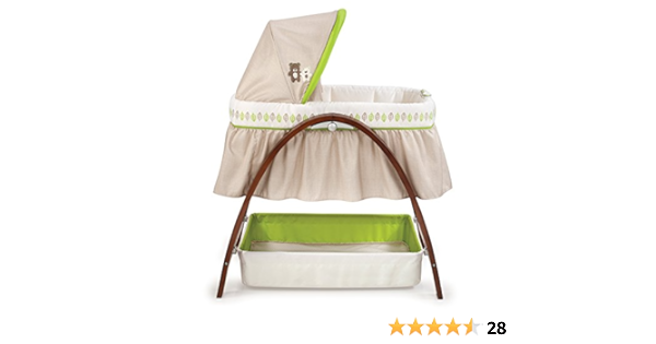 summer infant bentwood motion bassinet