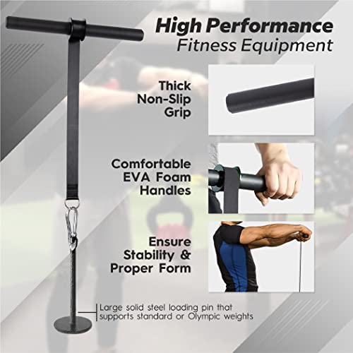 VHawk Forearm Wrist Roller Wrist & Forearm Strengthener with Finger