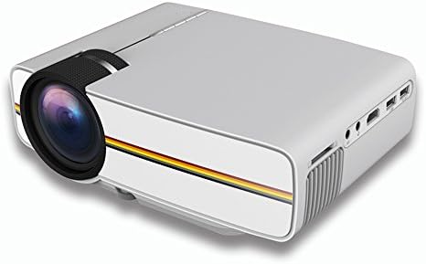 GIGXON G400Y 1000 Lumen Home Projector HD 1080P for HD HDMI Home Cinema Laptop Cell Phone TV Game