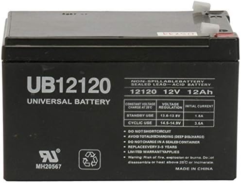 UPG 12V 12Ah Valley Dynamo Great 8 Billiards Pool Table Rechargeable Battery