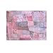 Lucky Leaf Women Lightweight Cozy Infinity Loop Scarf with Various Artist Print (Pink Plaid)