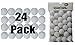 SquareTiger Practice Golf Balls - Plastic, Hollow, White