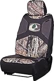 Mossy Oak Camo Seat Cover, Low Back, Black/Country, Single