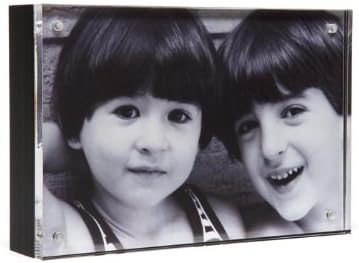 Black Wood Back Magnet Frame by Canetti-5x7 inch