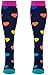 CompressionZ 20-30 mmHg Compression Socks Men & Women - Knee High Support Stockings (Hearts, Large)