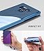 Ringke Wave Case for Galaxy Note 9 with Dual Layer Heavy Duty 3D Textured Shock Absorbent PC TPU Full Body Drop Resistant Protection Modern Design Cover for Note9 - Coastal Blue