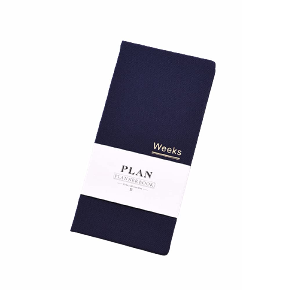 Undated Pocket Weekly Planner Schedule Organizer Agenda Year Month Week Plan A6 Notebook