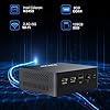 AWOW Mini PC Windows 10 Pro 8GB RAM 128GB SSD, Quad-Core Intel Atom x7-E3950, 4K HD Mini Desktop Computer, AL34 Micro PC…