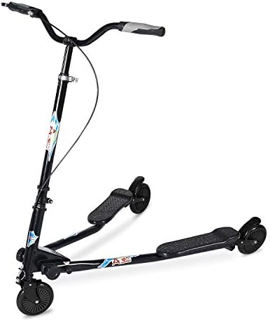 scooter with two back wheels