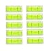 Mini Level Picture Hanging, 10x10x29mm Square Level Mark Measuring Tools, 10 Pack