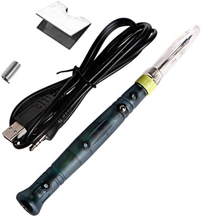 Buedvo Portable Professional Electronic Tools USB Powered Soldering Iron with Stand Tool