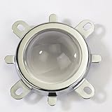 ER CHEN(TM) 44mm Lens + 50mm Reflector Collimator Base Housing + Fixed bracket for 100W LED Light Lamp