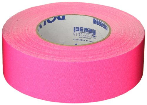 Polyken 510 Rubber Premium Grade Gaffer's Tape, Pink, 48mm x 45m - Thumbnail 2