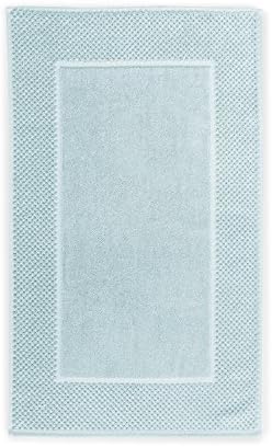 Chortex Honeycomb 100% Turkish Cotton, Bath Mat-Pack of 1, Duck Egg