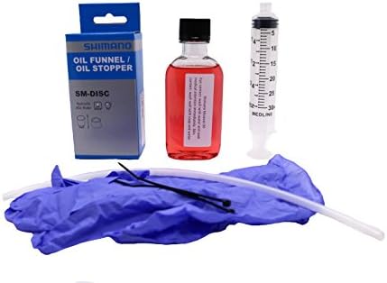 Premium Shimano Brake Bleed Bundle with 125ML Shimano Mineral Oil Tubing, Nalgene Lab Quality Bottle and More! Made in New York by a Bike Enthusiast!