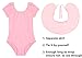 DANSHOW Girls Short Sleeve Leotard with Skirt Kids Dance Ballet Tutu Dresses(3027-S-08)
