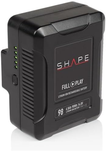 SHAPE Full Play 14.8 V 98 WH Rechargeable Lithium-ion V-Mount Battery