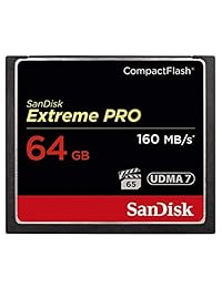 SanDisk Extreme Pro - Tarjeta de memoria CompactFlash UDMA 7 hasta 160 MB   s