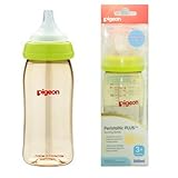 Pigeon Peristaltic PLUS PPSU Nursing Bottle BPA Free 240 ml with nipple size M