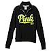 Huiyuzhi Women's Mix Color Long Sleeves Pullover Letters Printed Sweatshirt (XL, Black-green)
