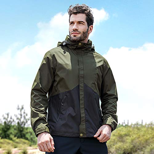 Lightweight Waterproof Jacket Men CAMEL CROWN Men's Lightweight - Main Image