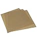TELMOO Natural Deli Food Grade Brown Tissue Kraft Paper Sheets Pack of 100 | Microwaveable 12x12 Inch Grease Resistant Square Food Liner | BWP-002