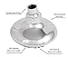 Powerful Shower Head Limited Edition - Luxury Shower Head with Filter - Shower Head 6 Spray Settings – Relaxing Luxury Showers – Massaging Shower Head 4 inch with Teflon-Chrome Finish – Saves Water