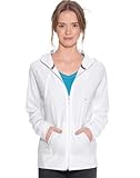 Champion Women's Jersey Jacket, White, Medium