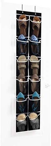 ZOBER Over The Door Shoe Organizer