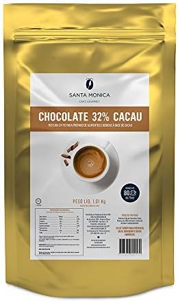 Achocolatado Santa Monica 32% Cacau 1kg por Café Santa Monica