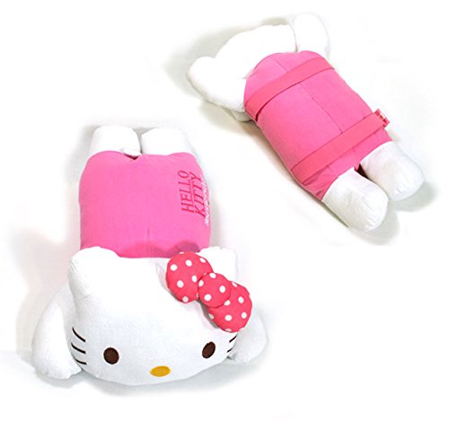 Hello Kitty Sanrio Armrest Cushions Car Center Consoles Cushion Pillow Pad Butterfly Pattern for Car Motors Auto Vehicle