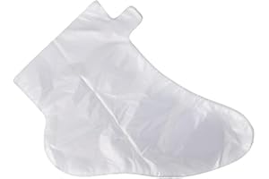 LSYJING 300PCS paraffin foot cover inner liner, disposable physiotherapy foot patch bag, thickened large heat therapy plastic