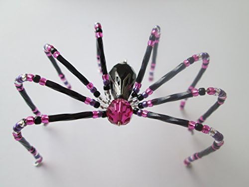 Beaded Christmas Spider Ornament Sun Catcher