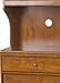 Home Source Industries Kevin Oak Microwave Cart, Light Walnut