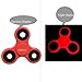Fidget Spinner Glow in the Dark Hand Spinner fidget toy Fluorescent Hybrid Ceramic Bearing (Luminous Orange)