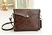 Women Messenger Shoulder Bag DZT1968® Leather Satchel Handbag Tote Hobo Messenger (A)
