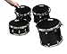 Evans Soundoff Drum Mute Pads - Full Box Pad Set - Mutes Pack - 3 Cymbals, 4 Tom/Snare, & 1 Bass - Great for Silencing Acoustic Kits to Practice - Fusion - 8-Pack