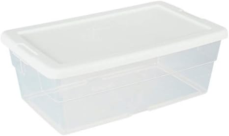 square plastic tote