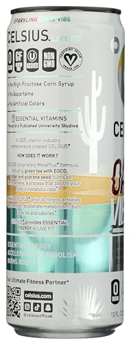 CELSIUS, OASIS VIBE, 12 FL OZ