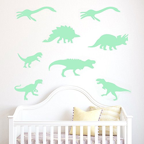 wandaufkleber-wandtattoos-Ronamick-9PCS-leuchtende-Wand-Aufkleber-Fluoreszierende-Kinder-Zimmer-Dinosaurier-Home-Decor-Wandtattoo-Wandaufkleber-Sticker-Wanddeko-Grn