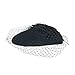 Valdler British Retro Elegant Wool Nylon Hat Feather Flower Fascinator coverd with Net Yarn Flowers